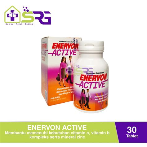 Jual Enervon C Active 30 Tablet Suplemen Lengkap Untuk Daya Tahan