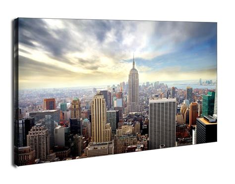 Manhattan New York obraz na płótnie 120x90 cm Galeria Plakatu