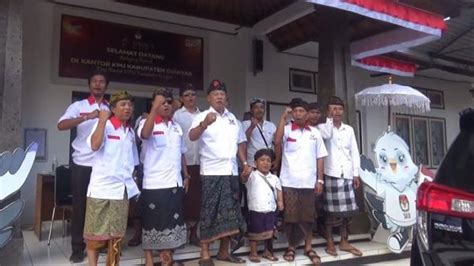 Daftarkan Bacaleg Ke Kpu Partai Perindo Gianyar Target Raih Kursi