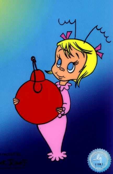 Dr Seuss Characters Cindy Lou Who Cartoon