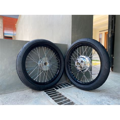 Jual Paket Velg Rakitan Cb Gl Mp Tiger Set Ban Fullset Depan Belakang