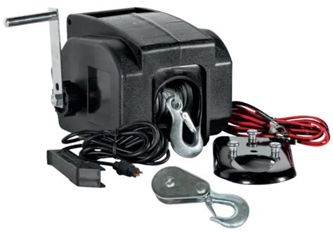 Hamron 007059 Power Winch Instruction Manual