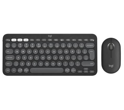 Zestaw Mysz I Klawiatura Logitech Pebble 2 Combo Czarny Bezprzewodowy