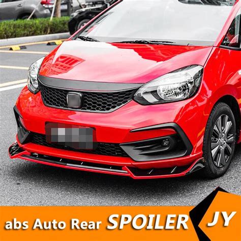 For Honda Fit Body Kit Spoiler For Honda Jazz Rsk Abs Rear