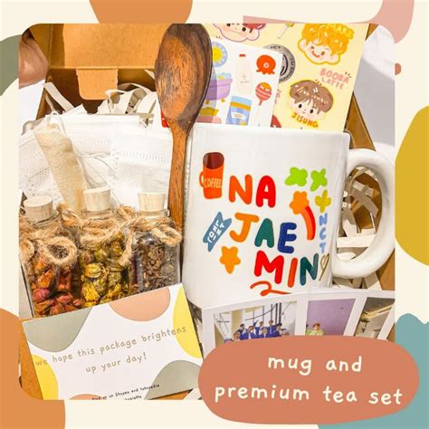 Jual Hampers NCT DREAM NCT 127 WAY V Mug And Tea Set Hampers Tea Set