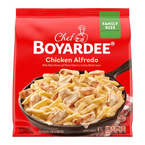 Chicken Alfredo Skillet - Family Size Frozen Meal | Chef Boyardee ...