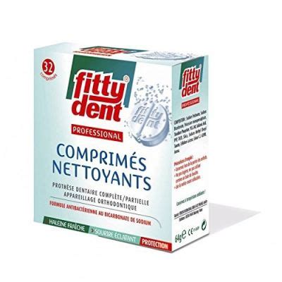 Comprimés nettoyants Fittydent LCAS Pharma