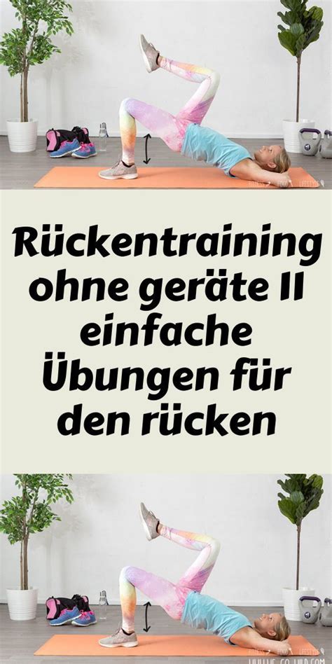 R Ckentraining Ohne Ger Te Effektive Bungen F R Den R Cken