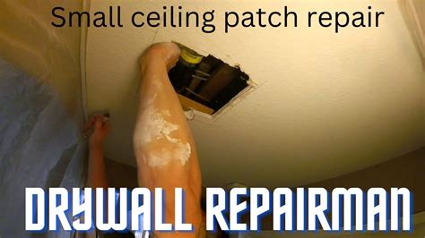 Learn How To Effectively Patch A 2x2 Section Ceiling Texture To Achieve