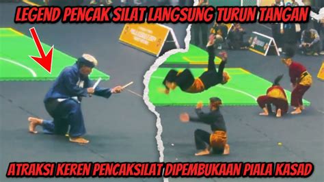 Atraksi Keren Pencak Silat Dipembukaan Piala Kasad Ll Youtube