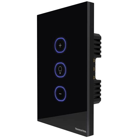 Dimmer Touch Smart Tramontina Preto De Qualidade Em Promo O