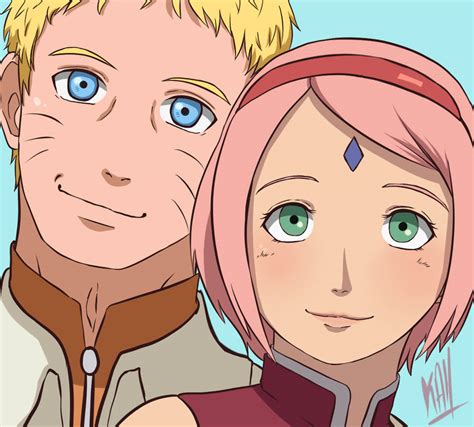 Naruto Uzumaki X Sakura Haruno Narusaku By Kamotaku On Deviantart