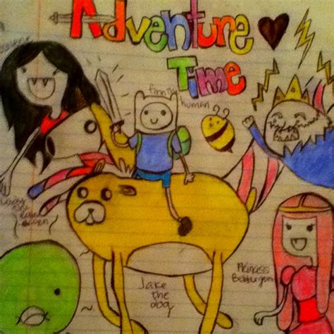 Adventure time drawing