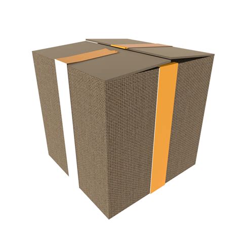 Cardboard Box Isolated On Transparent 47395416 PNG