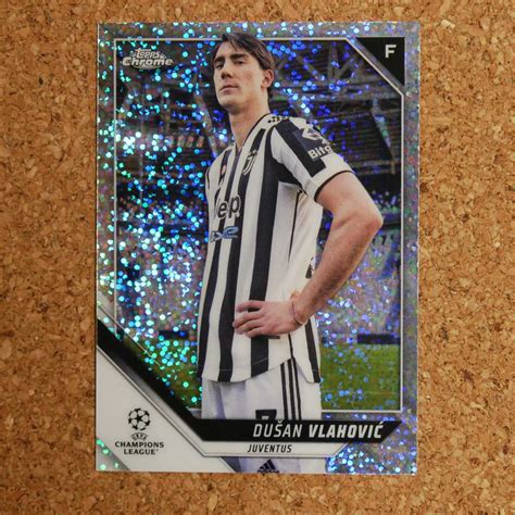 Topps Chrome Dusan Vlahovic トップスクローム ドゥシャン ヴラホヴィッチ ユヴェントス セルビア Soccer