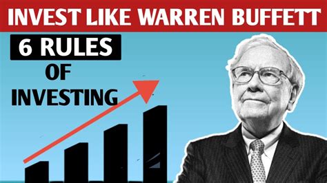 6 RULES OF INVESTING WARREN BUFFETT MASTER THE BASICS OF RULES OF