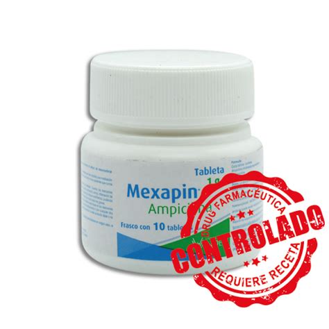 Mexapin C10 Tabletas 1 G Rx Ampicilina Tabs Orales