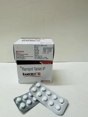 Ramipril Tablets 10 Mg At Rs 170stripe Ramipril Tablet In Panchkula