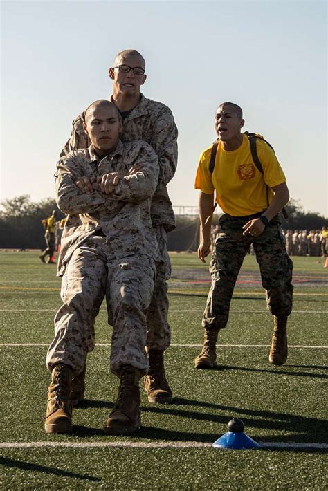 A Recruit With Fox Company Nd Recruit Training Battalion Nara