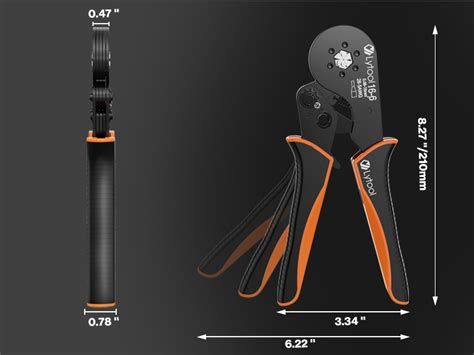 Lytool Ferrule Crimping Tool Kit Wire Ferrule Crimper Plier Awg