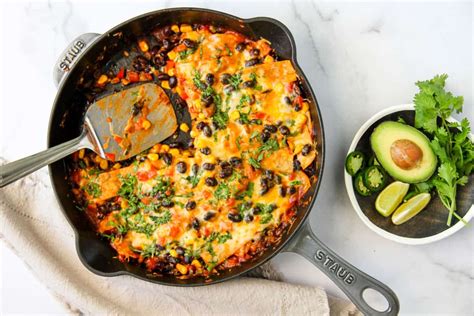 Easy Vegetarian Enchilada Casserole Ministry Of Curry Information