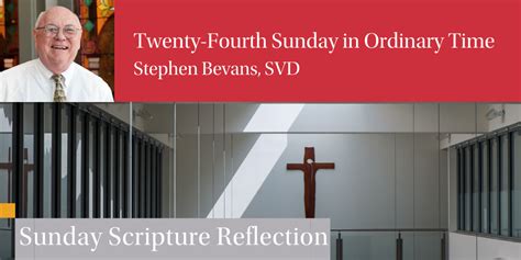 Twenty Fourth Sunday In Ordinary Time Learn Ctu