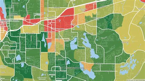 The Safest And Most Dangerous Places In Lacey Wa Crime Maps And Statistics