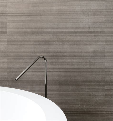 Yuma Taupe Matte 12 X36 Deco Prints Taupe Porcelain Tile GENROSE