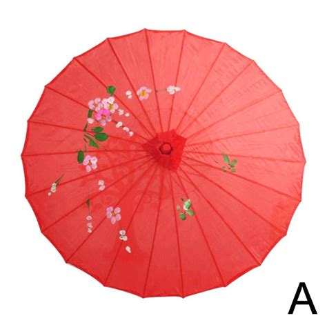 Chinese Oil Paper Umbrella Vintage Traditional Dance Props Parasols Decor New α I5u2