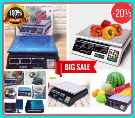 Digital Price Computing Electronic Scale Rechargeable Kg Weighing G