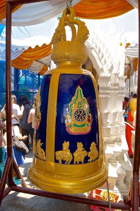 Bell At Wat Rakhang Bangkok Thailand Uwe Schwarzbach Flickr