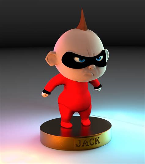 Stl File Jack The Baby From The Incredibles D Printer Design To