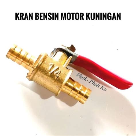 Jual Kran Bensin Motor Kuningan Import Buz Shopee Indonesia