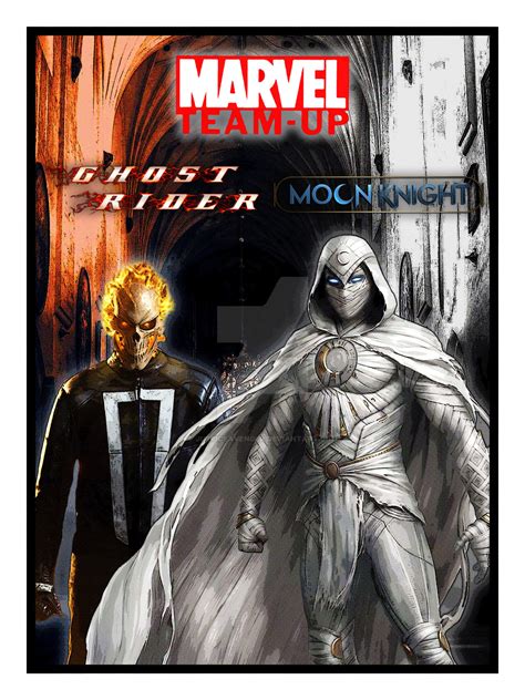 Marvel Team Up: Moon Knight - Ghost Rider by Justiceavenger on DeviantArt