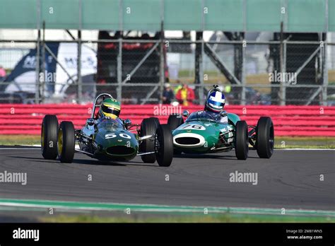 Philipp Buhofer Lotus 27 Tim Child Lotus 22 Historic Formula Junior