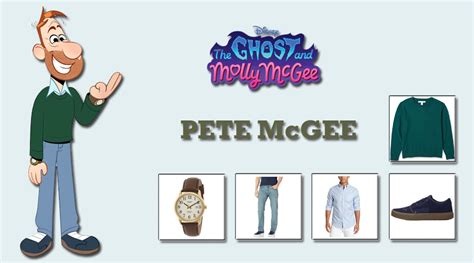 PETE McGEE COSTUME FROM THE GHOST AND MOLLY McGEE