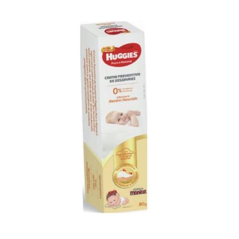 Bodegamix Creme Preventivo De Assaduras Huggies Puro E Natural 80g