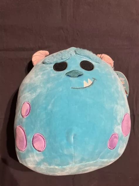 Disney Pixar Squishmallow Sulley From Monsters Inc Plush Kellytoy