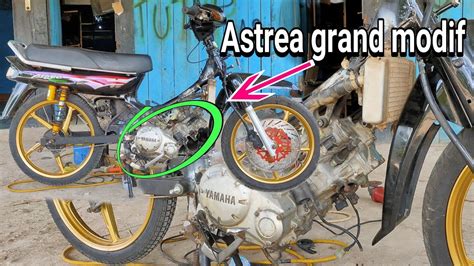 Modifikasi Astrea Grand Pakai Mesin Jupiter MX YouTube