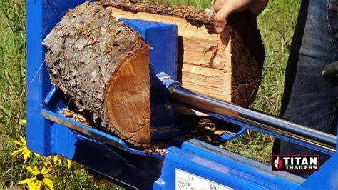 How Log Splitters Work A Simple Guide Titan Trailers Steinbach Manitoba