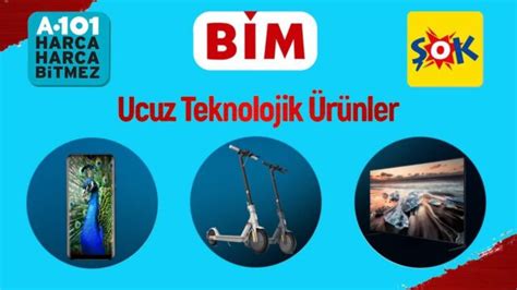 A101 ve BİM de bu hafta Ucuz teknolojik ürünler ShiftDelete Net