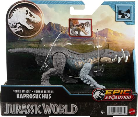 Jurassic World Strike Attack Dinosaur Toy With Single Strike Action Movable Joints