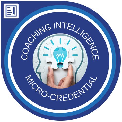 Coaching Intelligence Micro Credential Credly