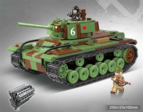 Quan Guan Lego KV 1 Tank Review Shark Munch