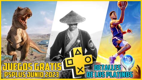 PSPLUS JUNIO 2023 Detalles De Los Platinos YouTube