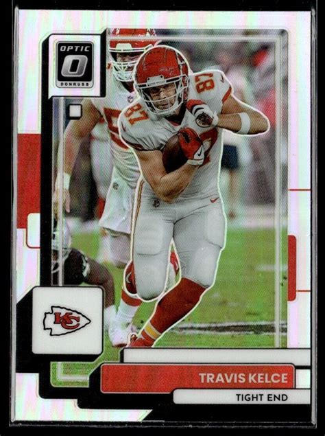 Donruss Optic Holo Travis Kelce Kansas City Chiefs Ebay