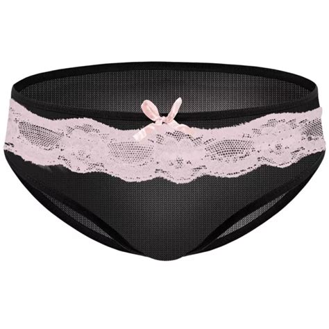 POCHETTE CULOTTE HOMME Dentelle Bikini Slips GString Lani Res Taille