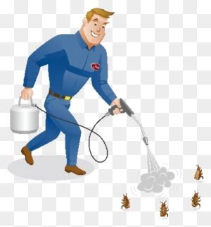 Pesticide Spraying Bug Exterminator Free Transparent Png Clipart