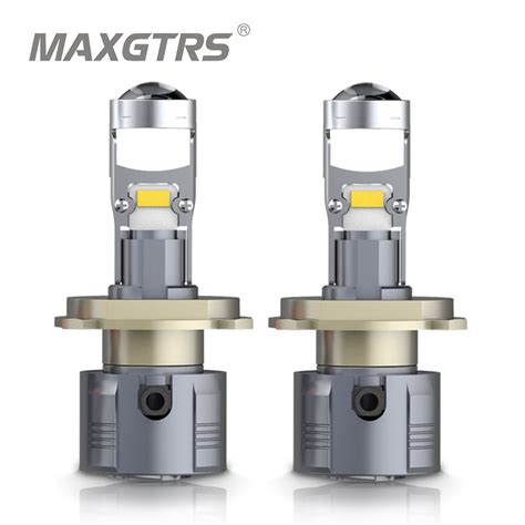 Led Car Lights Bulb Maxgtrs 2× H4 H7 H8h9h11h16jp 9005hb3 9006hb4 9012hir2 Auto Canbus