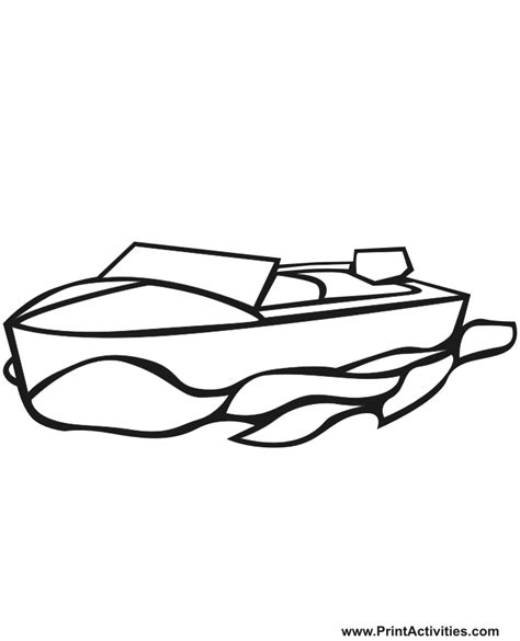 Rowboat Coloring Page Coloring Pages